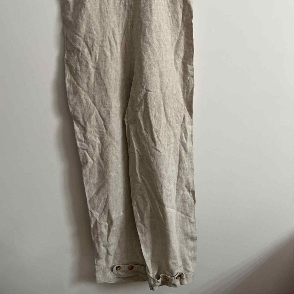 Cedar & Vine Oatmeal Overalls - Picture 7 of 8